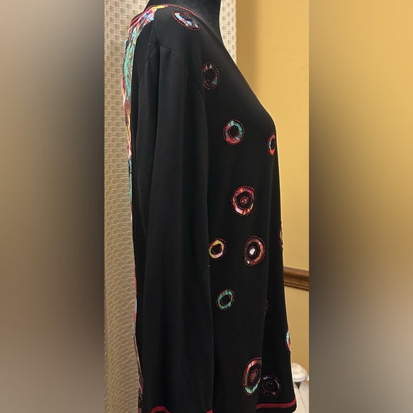 Parsley & Sage Patchwork Boho Top - Picture 2 of 6